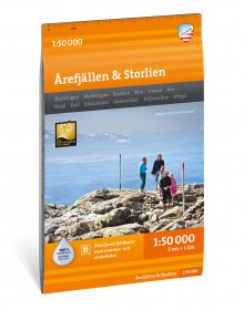 Årefjällen Storlien 1:50.000