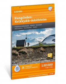 Kungsleden: Kvikkjokk–Adolfström 1:50 000