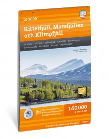Kittelfjäll, Marsfjällen & Klimpfjäll 1:50.000