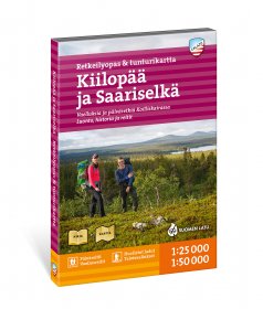 Kiilopää ja Saariselkä - Retkeilyopas & tunturikartta 