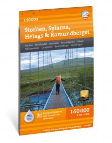 Storlien, Sylarna, Helags & Ramundberget 1:50 000