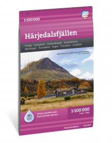 Härjedalsfjällen 1:100000