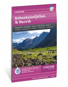 Kebnekaisefjällen & Narvik 1:100 000