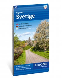 Vägkarta Sverige 1:1 100 000