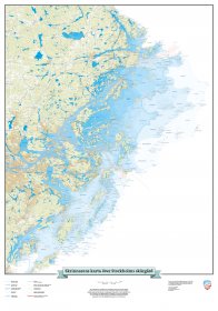 Skrinnarens väggkarta över skärgården