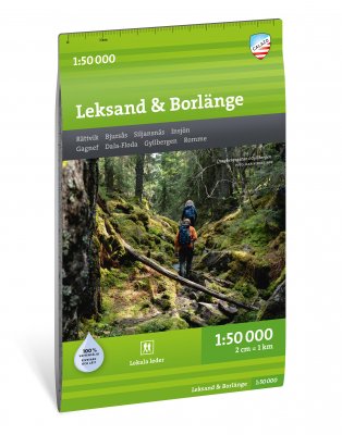 Leksand Borlänge 1:50.000