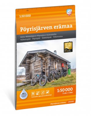 Pöyrisjärven erämaa 1:50 000