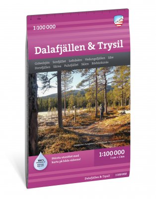 Dalafjällen & Trysil 1:100000
