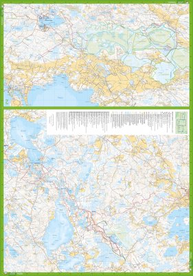Liesjärvi Torronsuo Hämeen Ilvesreitti 1:25.000