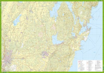 Skövde, Billingen & Kinnekulle 1:50.000