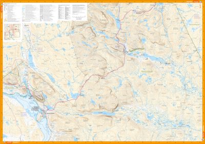 Halti Kilpisjärvi Pältsa 1:50 000