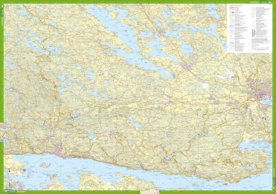 Kolmården Nyköping Trosa 1:50 000