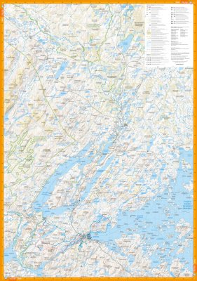 Muotkatunturit & Kaamasjoki 1:60 000
