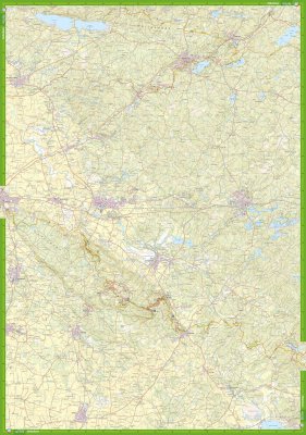 Nordvästra Skåne 1:50.000