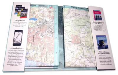 Skridskokarta Mälaren 1:50.000