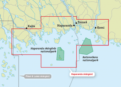 Haparanda skärgård 1:50.000