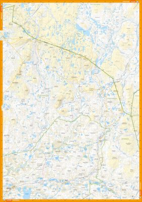 Pöyrisjärven erämaa 1:50 000