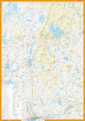 Pöyrisjärven erämaa 1:50 000