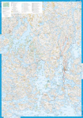 Saimaa Geopark Mikkeli, Puumala & Sulkava 1:50 000
