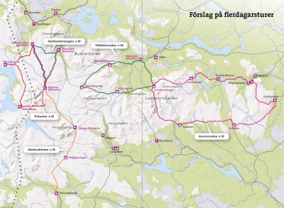 Fjällvandra i Jämtland