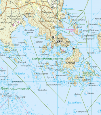 Sörmlands skärgård 1:50.000