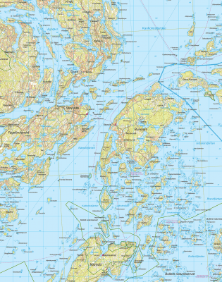 Stockholms skärgård – Södra 1:50 000