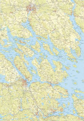 Västra Mälaren 1:50.000